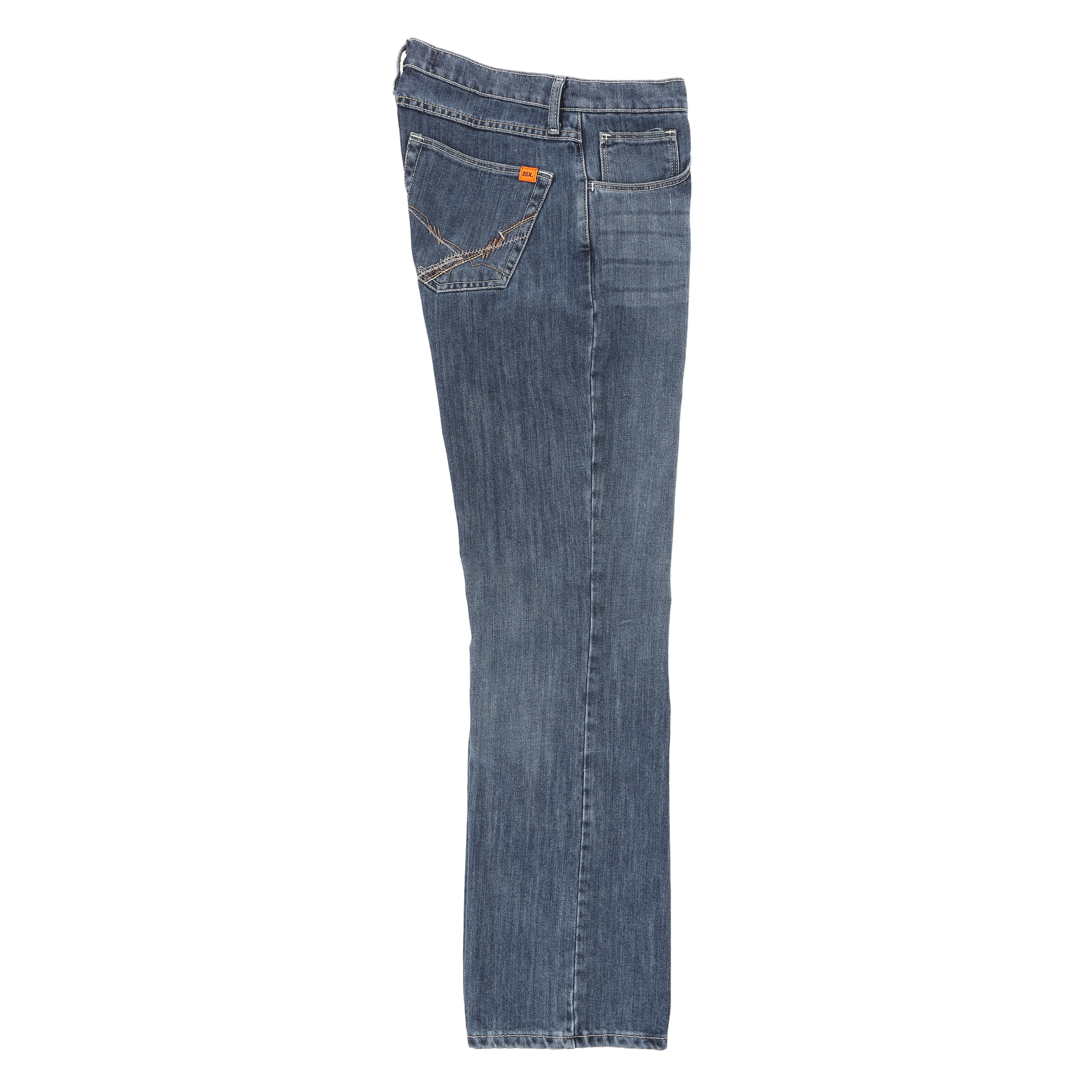 Wrangler FR Vintage Boot Cut Jean in Midstone